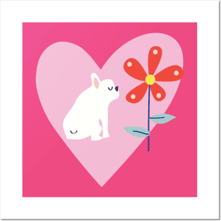 Frenchie Love Posters and Art